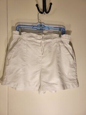 Loft White Shorts